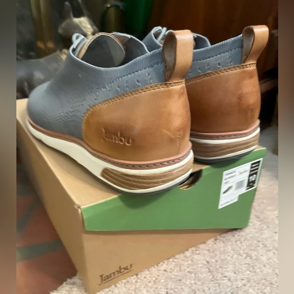 JAMBU Gray Franklin Oxford Shoes Men’s 10 New NIB